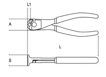 Beta Tools Model 1088  200mm-Heavy Duty End Cutting Nippers