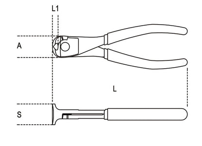 Beta Tools Model 1088  Bm160mm-Heavy Duty Cutting Nippers Bm