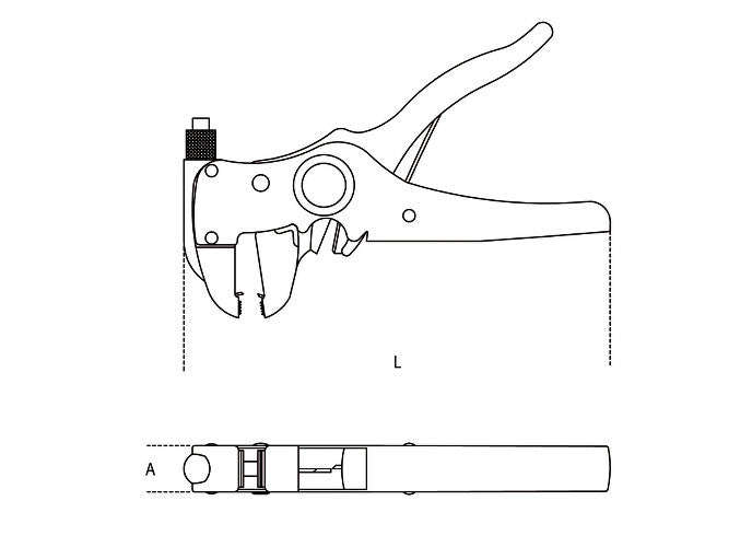 Beta Tools Model 1148  B-Wire Stripping Pliers Self-Adjusting