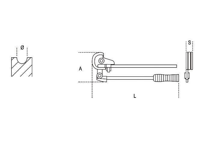 Beta Tools Model 388  12mm-Pipe Benders