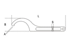 Beta Tools Model 99  12-14mm-Hook Wrenches with Square Noses
