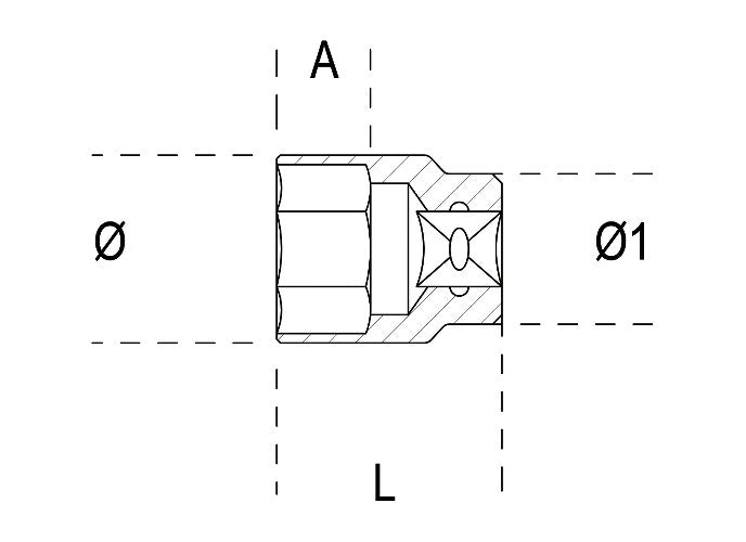 Beta Tools Model 920  B16mm-Hexagon Hand Sockets