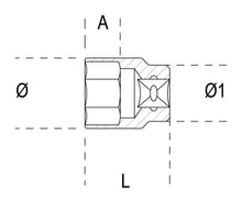 Beta Tools Model 910  A7mm-Hexagon Hand Sockets