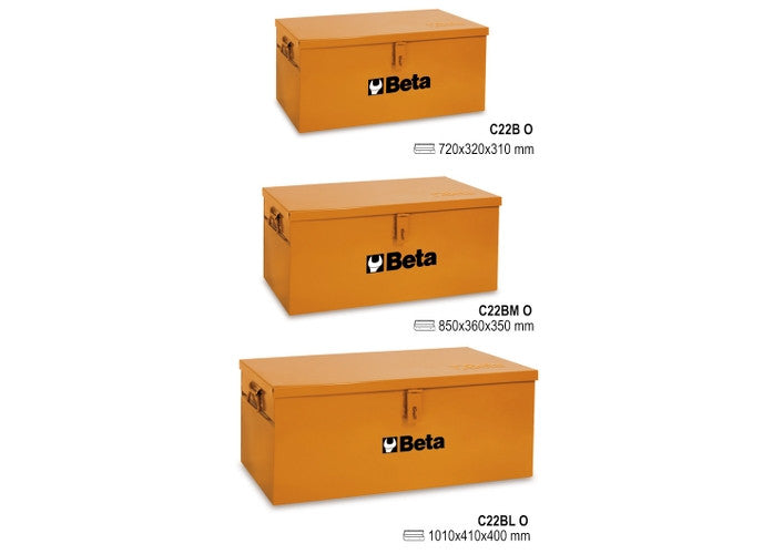 Beta Tools Model C22  Bm-O-Empty Tool Trunk Orange