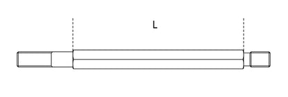 Beta Tools Model 1547  P/2-Hexagonal Extensions for 1547