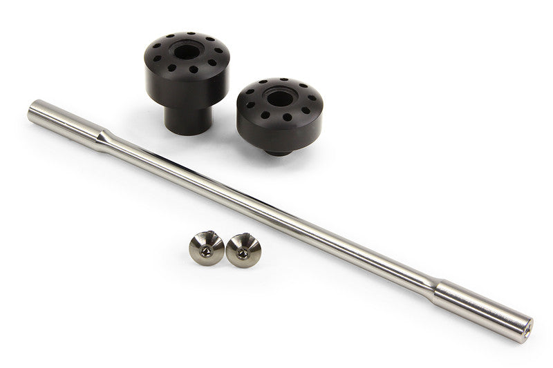 Motocorse Titanium and Delrin Front axle Slider for BMW R NineT and 2015+ R 1200 R / RS