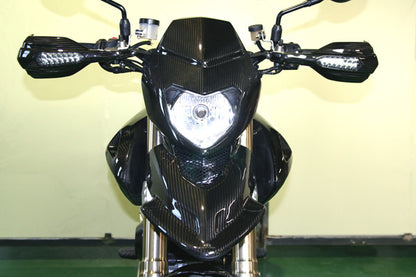 CARBONDRY - DUCATI HYPERMOTARD 1100 / 796 CARBON FIBER RACING HAND GUARDS