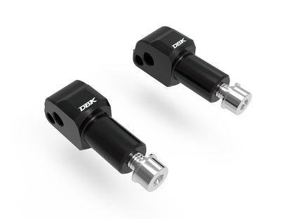 DBK Special Parts (Ducabike) Passenger Foot peg Adapters for DBK Racing and Sport Footpegs For Moto Guzzi