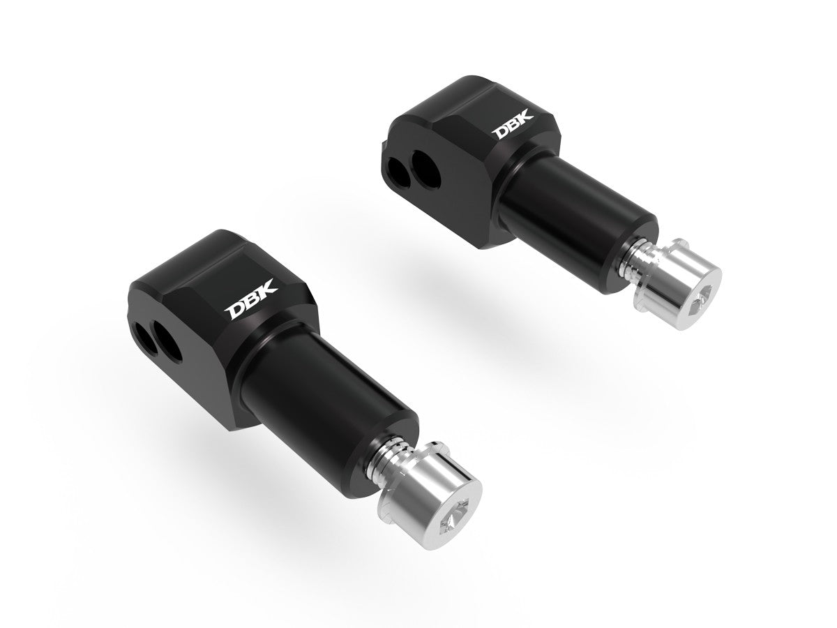 DBK Special Parts (Ducabike) Passenger Foot peg Adapters for DBK Racing and Sport Footpegs For BMW