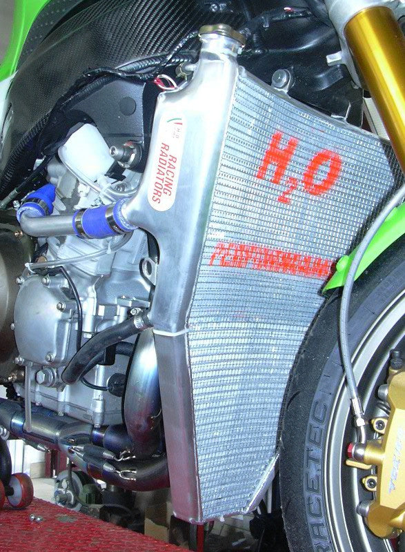 Galletto Radiatori (H2O Performance) Oversize Radiator kit For Kawasaki ZX-6R NINJA (2005-06)
