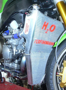 Galletto Radiatori (H2O Performance) Oversize Radiator kit For Kawasaki ZX-6R NINJA (2005-06)