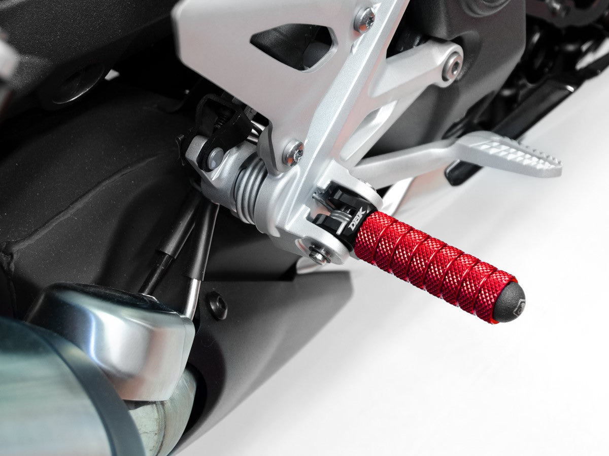 DBK Special Parts (Ducabike) Passenger Foot peg Adapters for DBK Racing and Sport Footpegs For BMW