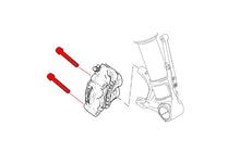 CNC Racing Titanium Radial Caliper Bolt Kit for Ducati (M10x55)
