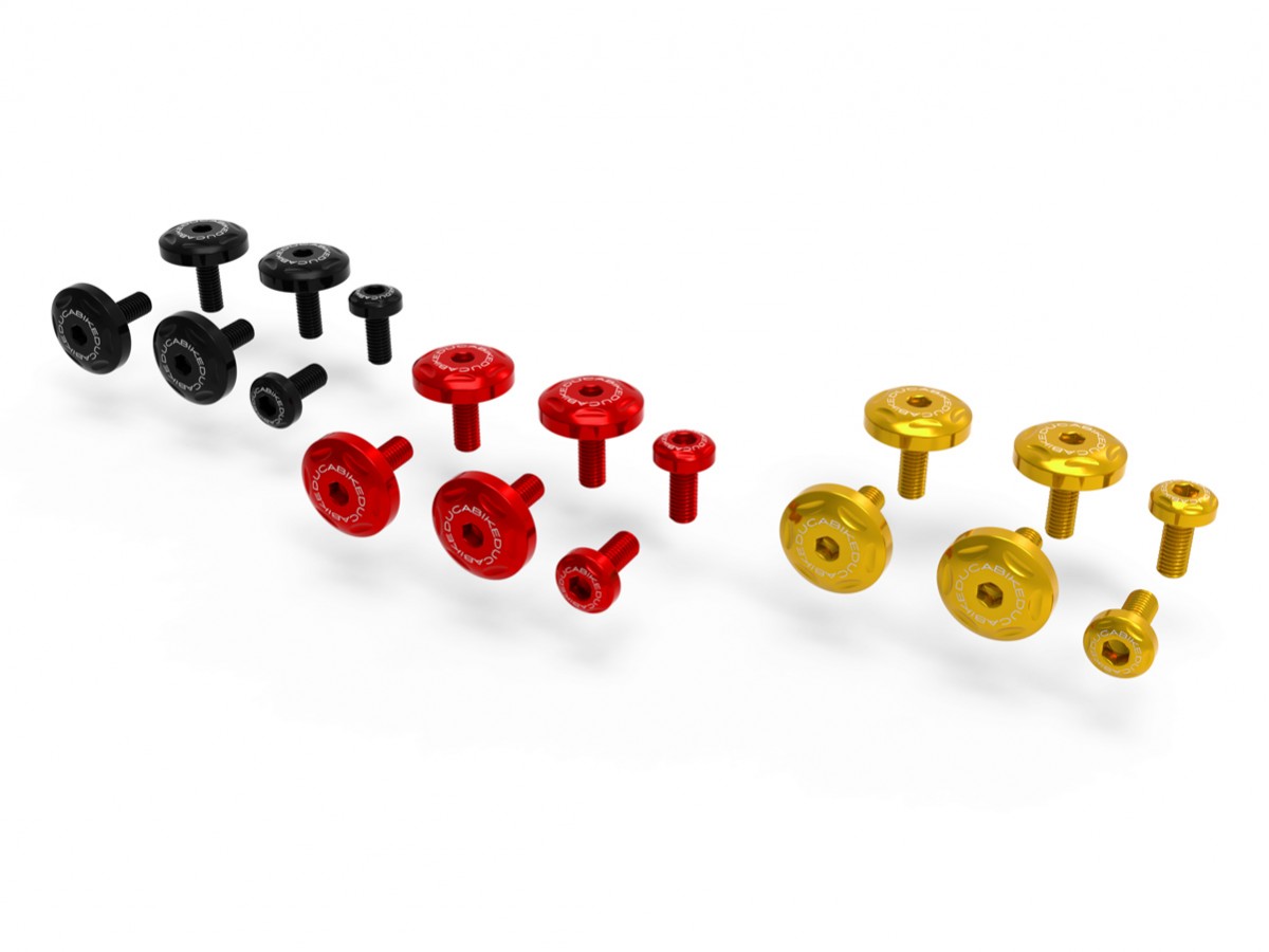 DBK Special Parts (Ducabike) Side Cover Bolt Kit for the Ducati Multistrada V4 / S / Sport