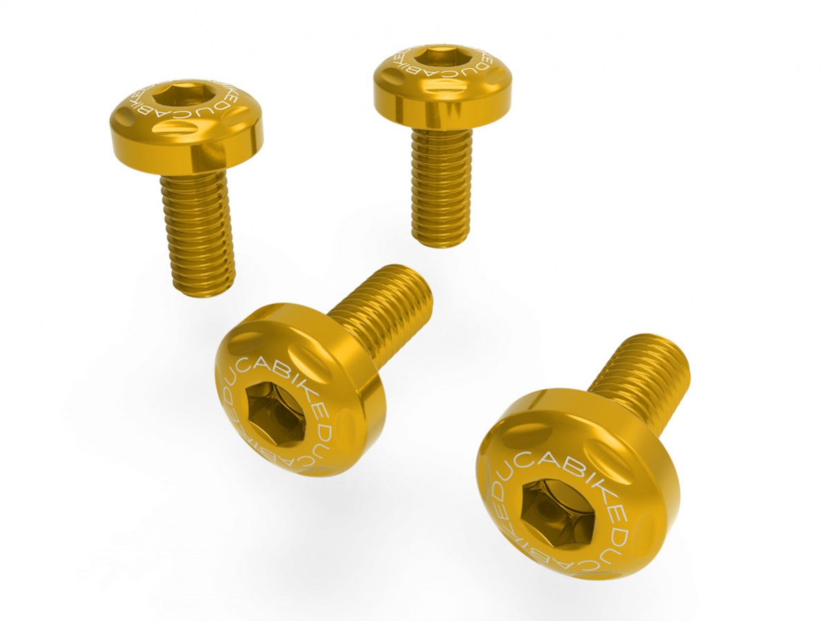 DBK Special Parts (Ducabike) Swingarm / Chain Guard Screw Kit for the Ducati DesertX