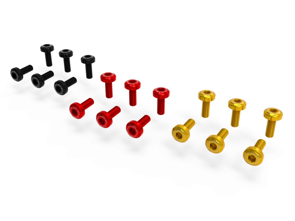 DBK Special Parts (Ducabike) Inner Instrument Panel Bolt Kit for the Ducati Multistrada V4 / S / Sport