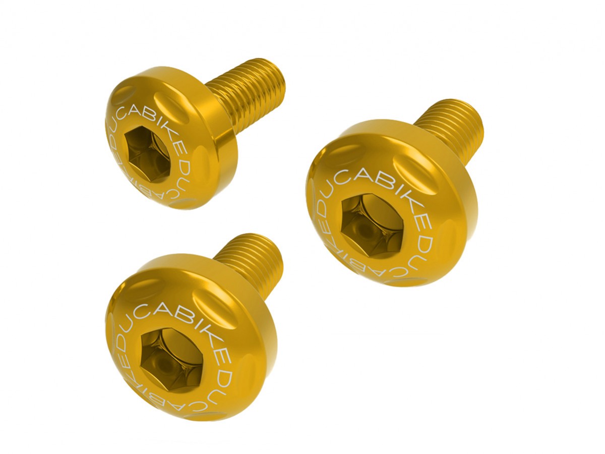 DBK Special Parts (Ducabike) Rear Shock Cover Screw Kit for the Ducati Streetfighter V2 / Panigale V2 (all)