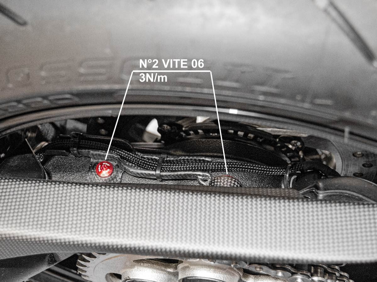 DBK Special Parts (Ducabike) Rear Fender (Mudguard) Kit for the Ducati Diavel V4