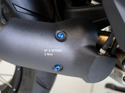 DBK Special Parts (Ducabike) OE Low Exhaust Screw Kit for the BMW R 1300 GS