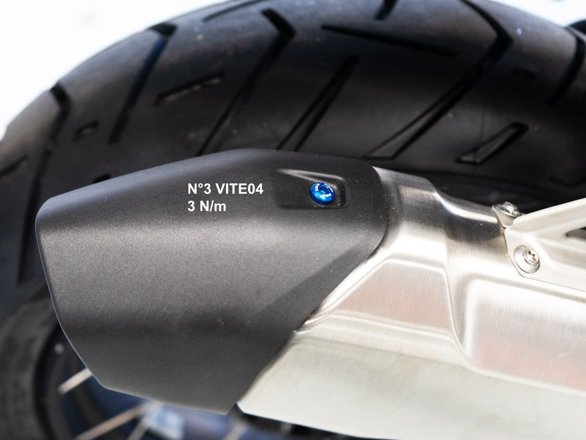 DBK Special Parts (Ducabike) OE High Exhaust Screw Kit for the BMW R 1300 GS