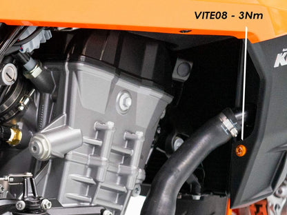 DBK Special Parts (Ducabike) Front Side Panels Screw Kit for the KTM 990 Duke