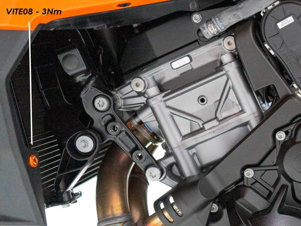 DBK Special Parts (Ducabike) Front Side Panels Screw Kit for the KTM 990 Duke
