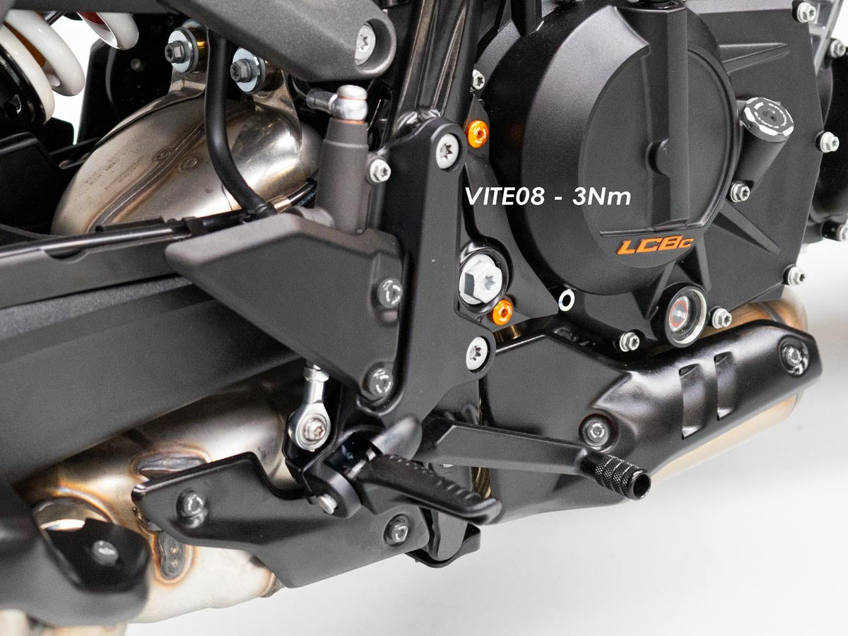 DBK Special Parts (Ducabike) Right Crank Case Cover Screw Kit for the KTM 990 Duke