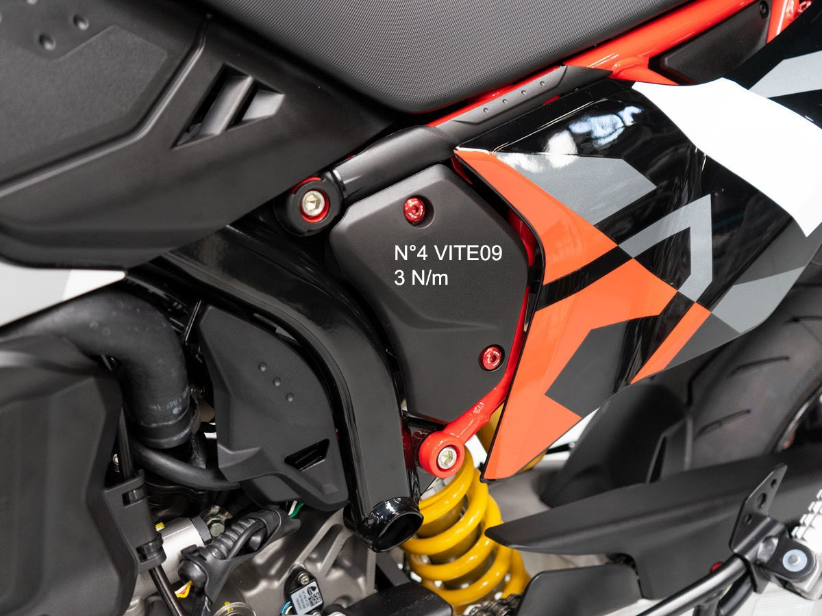 DBK Special Parts (Ducabike) Frame Panel Screw Kit for the Ducati Hypermotard 698 Mono
