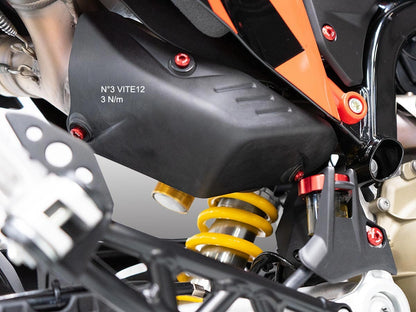 DBK Special Parts (Ducabike) Heat (Exhaust) Shield Screw Kit for the Ducati Hypermotard 698 Mono