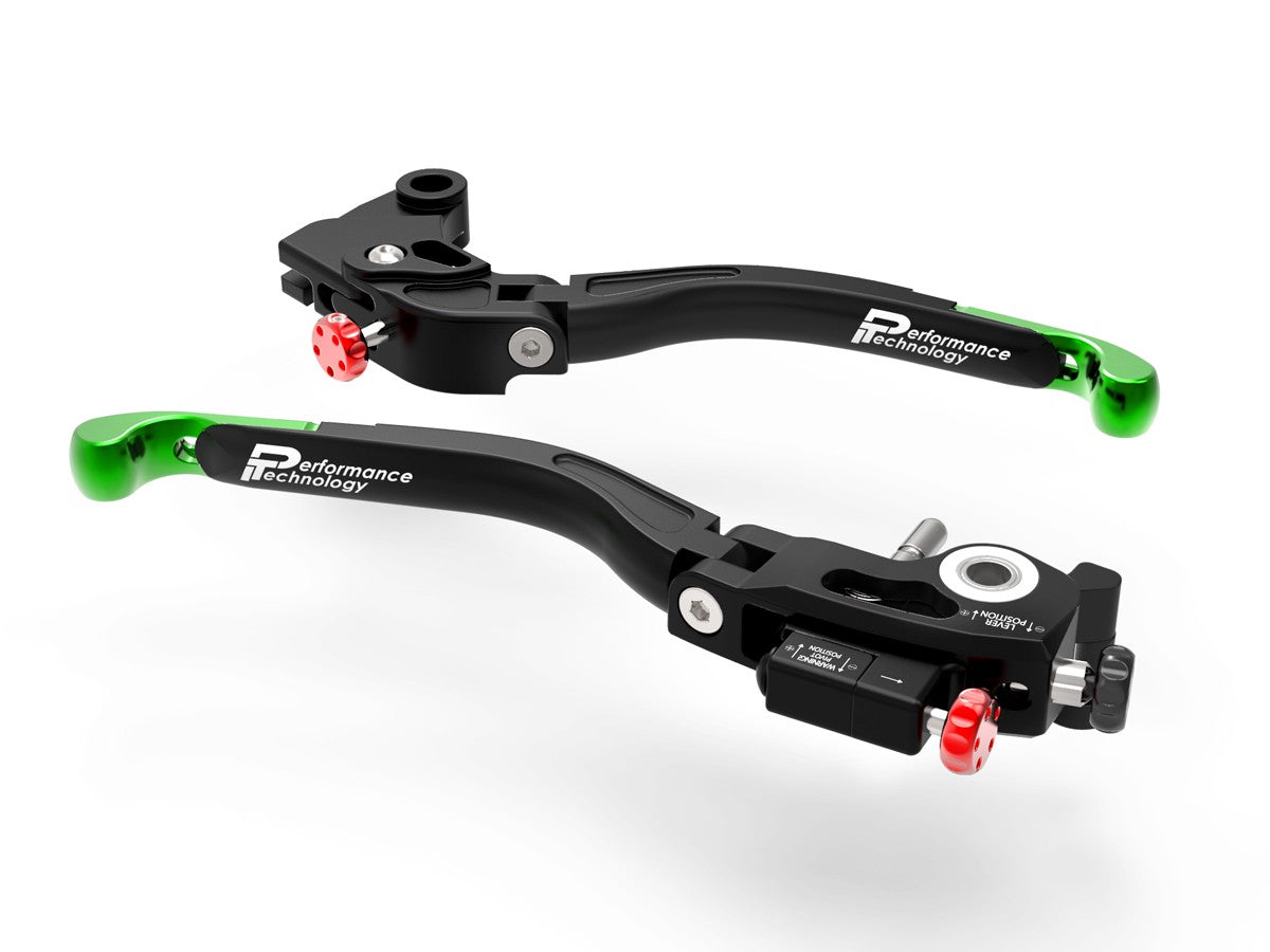 DBK Special Parts (Ducabike) Performance Technology L29 ULTIMATE Folding Lever Set for Kawasaki ZX-10R / ZX-10RR (2021+)