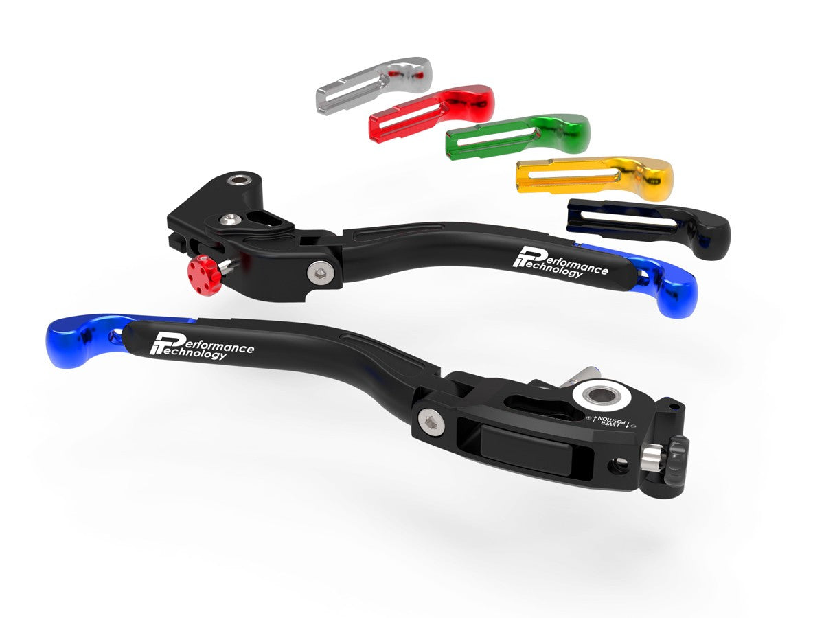 DBK Special Parts (Ducabike) EVO Folding Lever Set w/ Adj. Reach Clutch for the Yamaha YZF-R1 (up to 2014) and YZF-R6 /R6S (up to 2016)