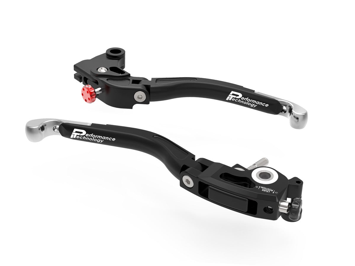 DBK Special Parts (Ducabike) EVO Folding Lever Set w/ Adj. Reach Clutch for the Kawasaki ZX-10R / ZX-10RR (16-20)