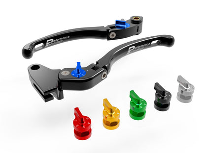 DBK Special Parts (Ducabike) Performance Technology ECO GP1 Folding Lever Set for Triumph models