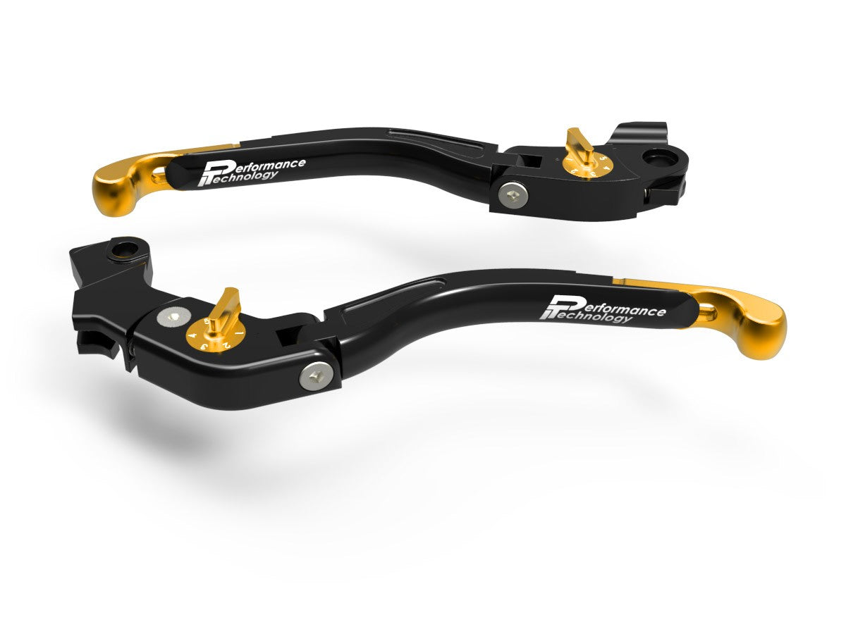 DBK Special Parts (Ducabike) Performance Technology ECO GP2 Folding Lever Set for the Ducati Monster 797 / 821, and Scrambler 2018+
