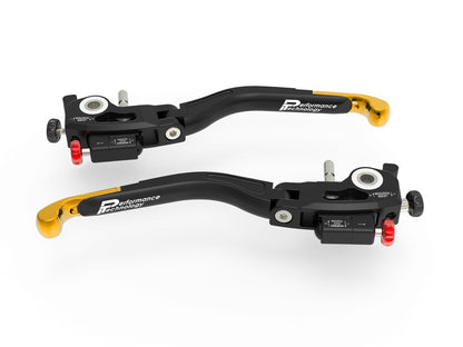 DBK Special Parts (Ducabike) Performance Technology L29 ULTIMATE Folding Lever Set for Kawasaki ZX-10R / ZX-10RR (2021+)