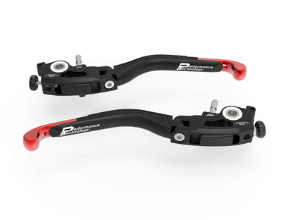 DBK Special Parts (Ducabike) Performance Technology LP02 ULTIMATE Folding Lever Set for Ducati Panigale (all), Monster 1200S / R  Multistrada 1260 and Enduro