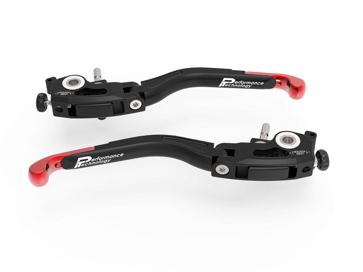 DBK Special Parts (Ducabike) Performance Technology L31 EVO Folding Lever Set for Ducati with Brembo Self Purging Radial Masters