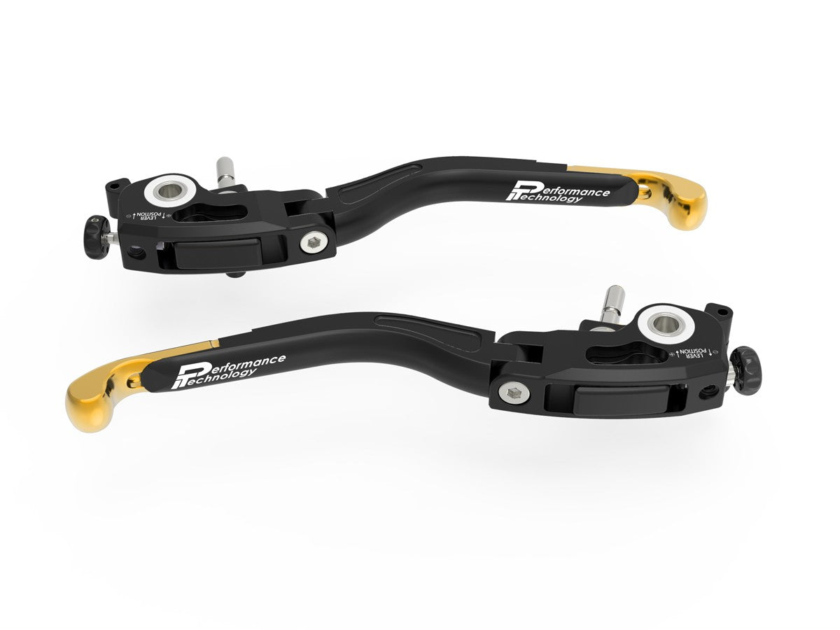 DBK Special Parts (Ducabike) Performance Technology L02 ULTIMATE Folding Lever Set for most Ducati