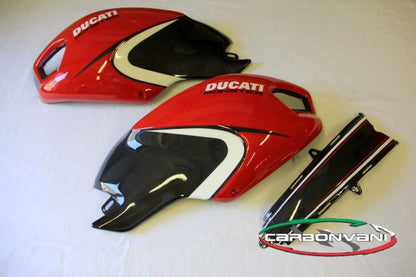 CARBONVANI - DUCATI MONSTER M1100 / M796 / M696 CARBON FIBER MARSOT BODY KIT