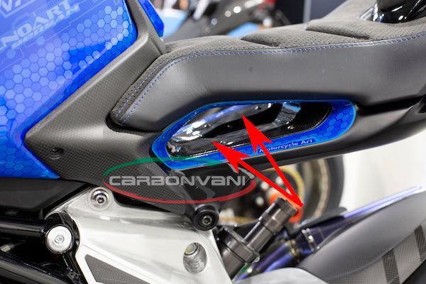 CARBONVANI - MV AGUSTA BRUTALE 800 CARBON FIBER UNDERSEAT A - Left side - (2017+)