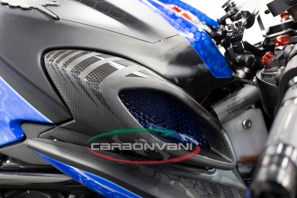 CARBONVANI - MV AGUSTA BRUTALE 800 CARBON FIBER AIR BOX COVERS / INLETS - PAIR (2017+)