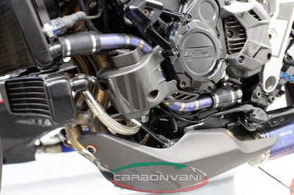 CARBONVANI - MV AGUSTA DRAGSTER 800 CARBON FIBER LEFT HAND BELLY PAN (2018+)