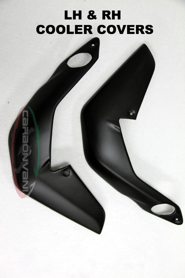 CARBONVANI - MV AGUSTA BRUTALE 675 / 800 CARBON FIBER RH COOLER COVER
