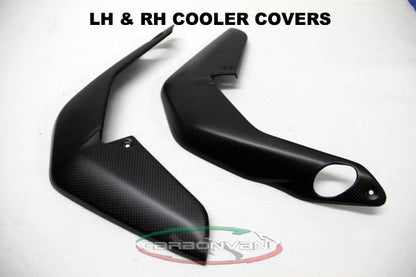 CARBONVANI - MV AGUSTA BRUTALE 675 / 800 CARBON FIBER LH COOLER COVER