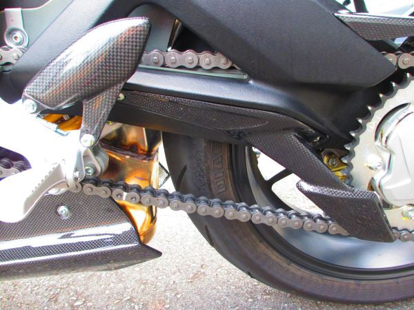 CARBONVANI - MV AGUSTA F3 CARBON FIBER LOWER CHAIN GUARD