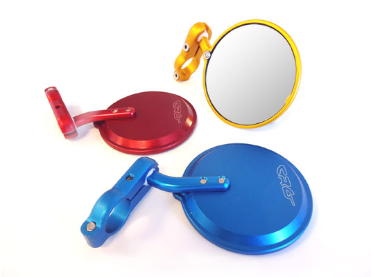CRG Hindsight 3 inch Round Bar End mirror