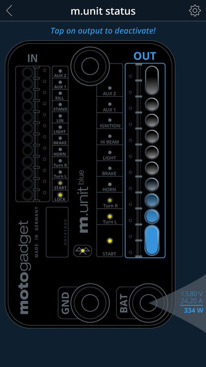 Motogadget Mo.Unit Blue