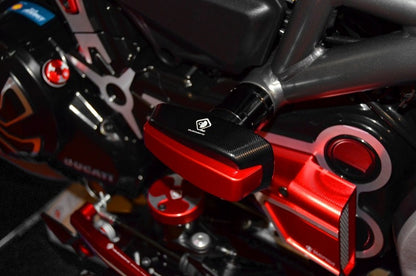 DBK Special Parts (Ducabike) Billet Frame Slider Kit for Ducati XDiavel- Long Slider