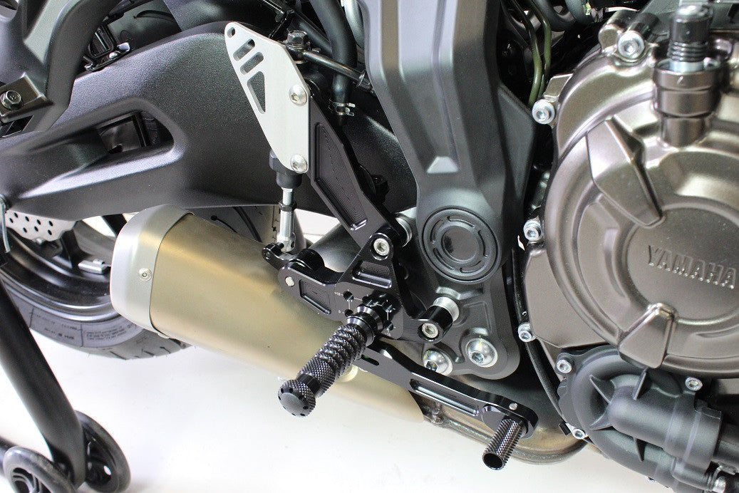 Gilles Factor-X Rearsets for the Yamaha FZ-07/MT-07 (2014-2016) and XSR700 (2015-2016)