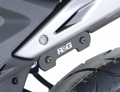 R&G Racing Passenger Foot Rest Blanking Plate For Honda CBR500R  CB500F  & CB500X '13+ (Left Side)